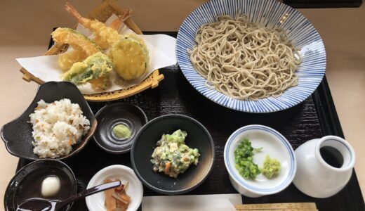 【浮島そば】熊本・嘉島町で大きな窓からの景色と美味しいお蕎麦を堪能