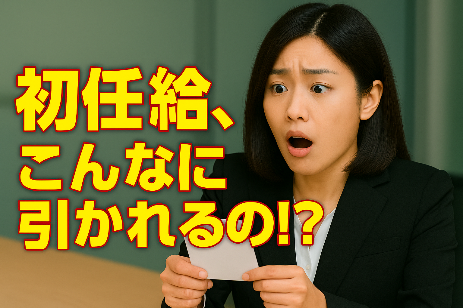 大学生のうちに知るべき！初任給のリアルと給与明細の読み方