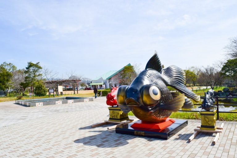 金魚と鯉の郷広場
