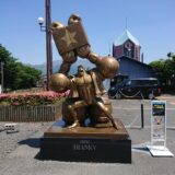 フランキー像（ワンピース・観光スポット）阿蘇郡高森町