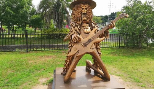 ブルック像（ワンピース・観光スポット）上益城郡御船町